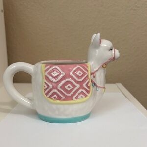 Dei Llama Alpaca Coffee Mug
Embossed 3D Pink and White Blanket
12oz Heavy